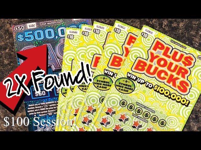 $500K CASH AND PLUS YOUR BUCKS IOWA LOTTERY SCRATCH TICKETS ⭐️ WE GOT WINNERS! 