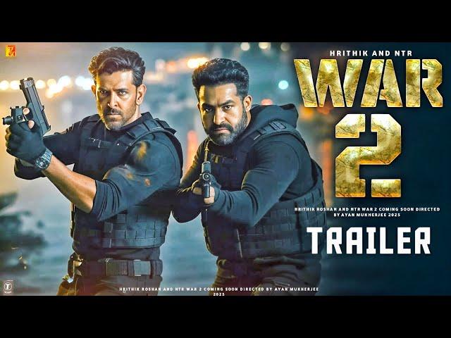 War 2 - Official Trailer | Hrithik Roshan | Jr Ntr | Kiara Advani | Salman khan | War 2 Teaser