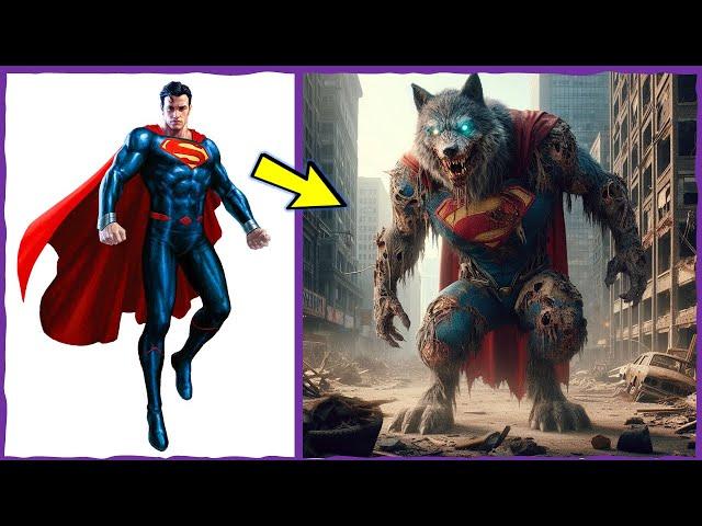 AVENGERS But ZOMBIE WOLF  VENGERS All Characters (marvel & DC) 2024