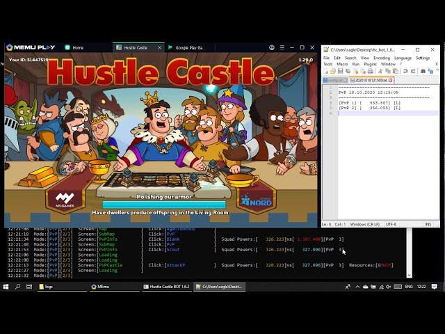 Hustle Castle BOT 2023 PvP Mode