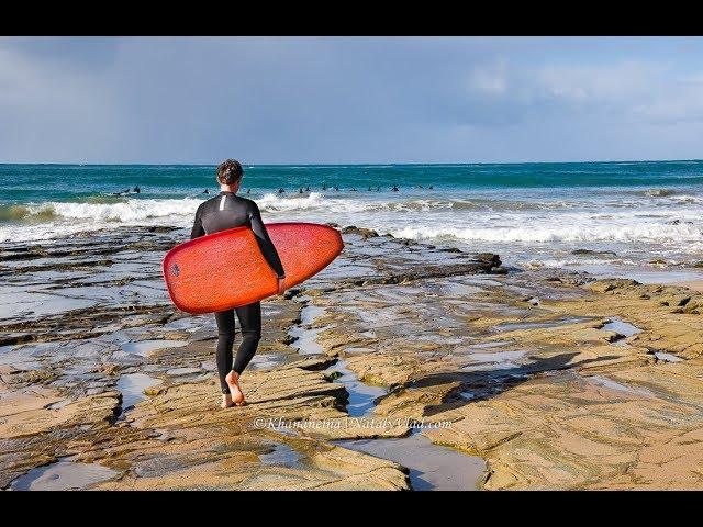 Пляжи и Сёрфинг зимой в Австралии - Lorne, Great Ocean Road, Australia