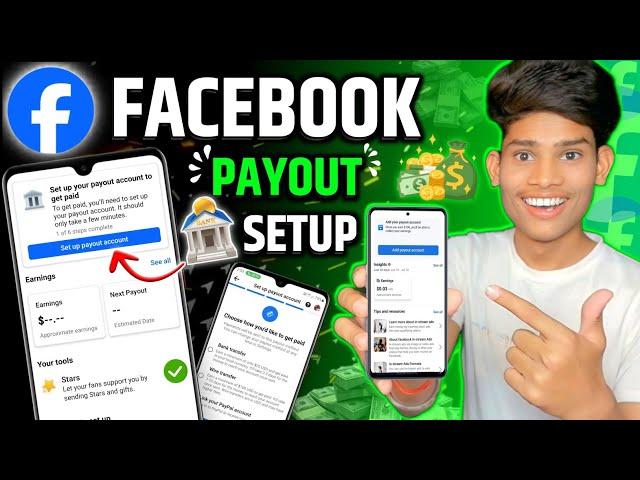 Facebook Payout Account Setup 2025  || Facebook Tax Information Setup || Facebook Page Monetization