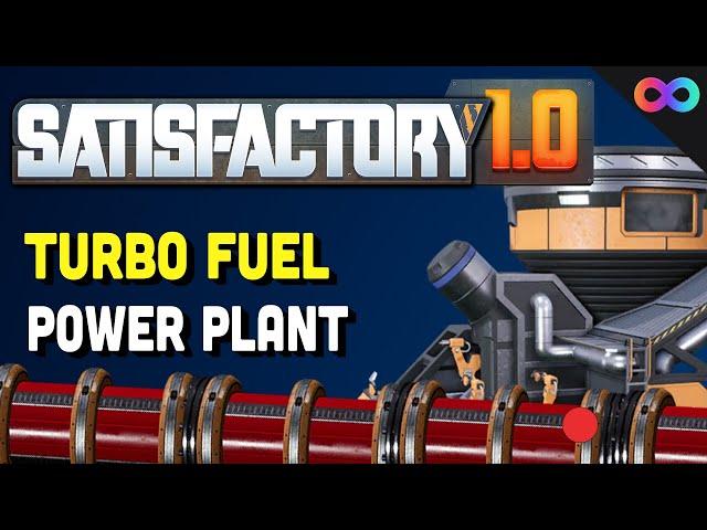 How to setup a 800 Turbo Fuel Factory!!! | Satisfactory 1.0