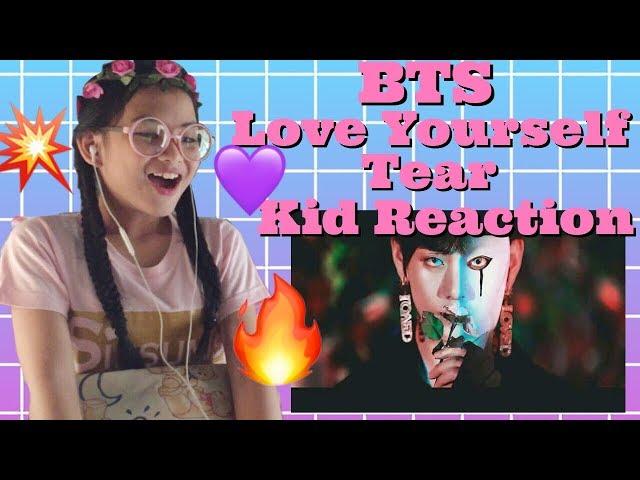 BTS LOVE YOURSELF 轉 Tear 'Singularity' Comeback Trailer (Kid Reaction)