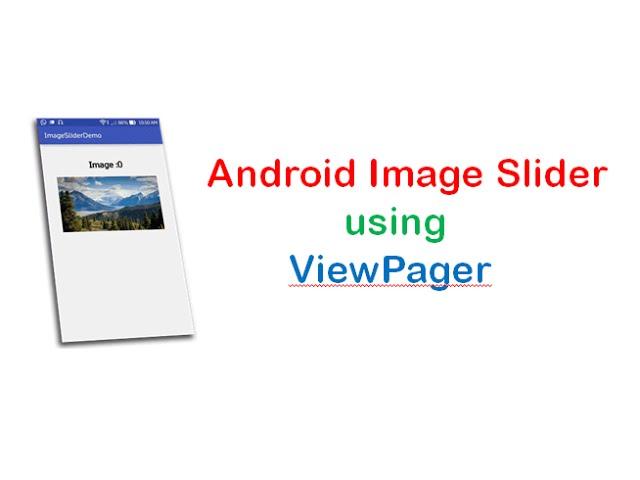 Image Slider Using ViewPager:Android studio tutorial | ShoutCafe.com