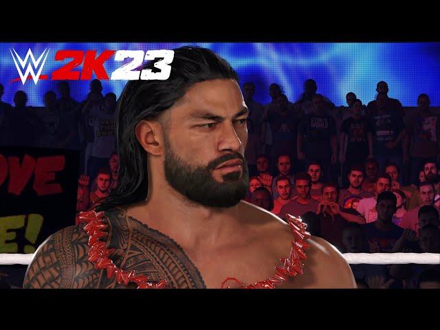 WWE 2K23 - Roman Reigns (Entrance, Signature, Finisher)