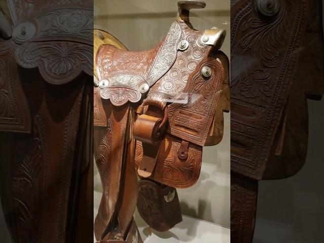 Saddles as Piece of art #nicethingstime #texas #vintage #history #saddle #western #art