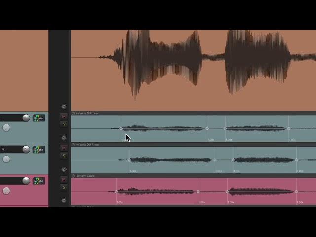 Align Vocal Tracks in REAPER