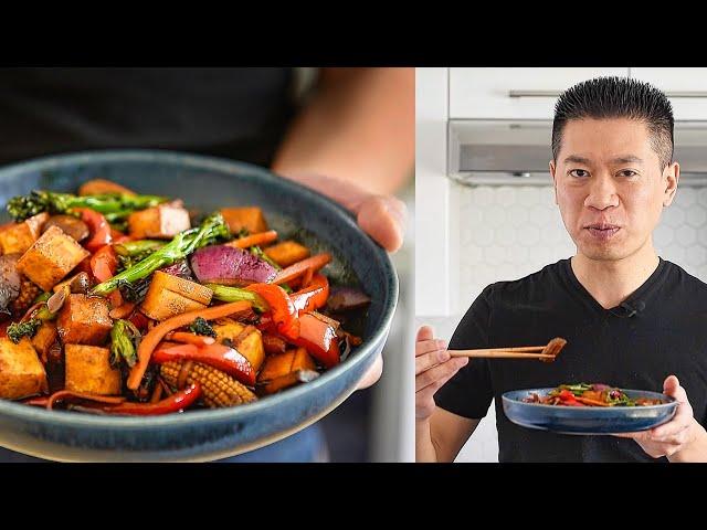 Vegetable Stir Fry so easy, there won't be A LOT ON YOUR PLATE