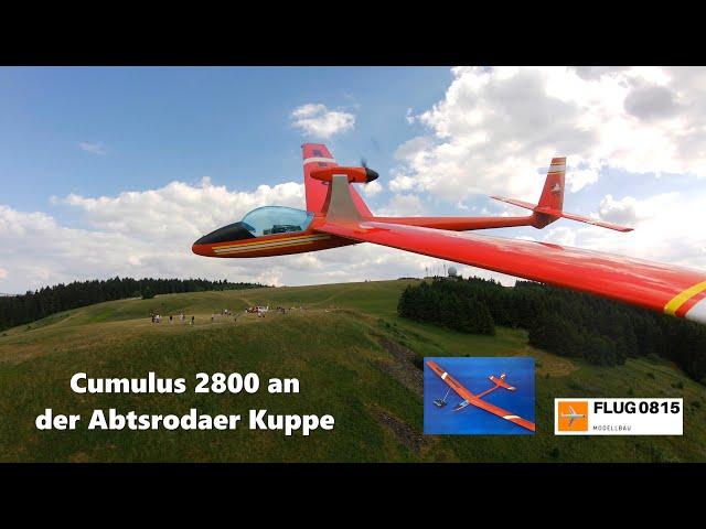 Graupner Cumulus 2800 at the cradle of gliding