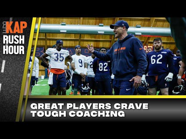 REKAP Rush Hour : Bears’ Ben Johnson - ‘Great players crave tough coaching.’; Blackhawks hire HC