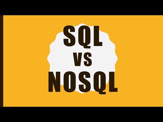 SQL vs NoSQL | MySQL vs MongoDB | Relational Databases vs DynamoDB, CosmosDB | When to use each