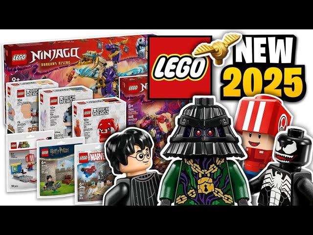 NEW LEGO Winter 2025 Sets OFFICIALLY Revealed - Marvel, Harry Potter, Ninjago, Disney & MORE!