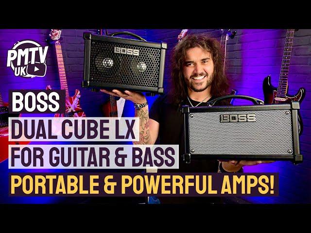 BOSS Dual Cube Amps! - The ULTIMATE Portable, Versatile, Powerful Guitar & Bass Amps!