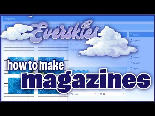 Everskies Tutorial: How to Make Magazines