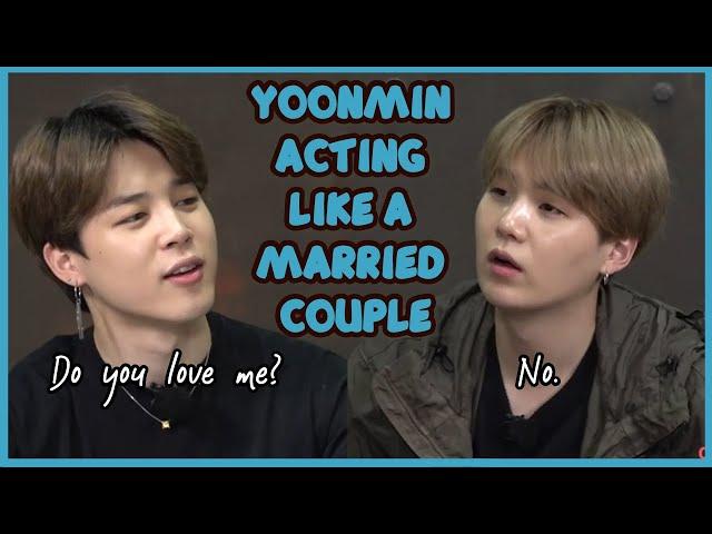 YOONMIN ACTING LIKE A MARRIED COUPLE