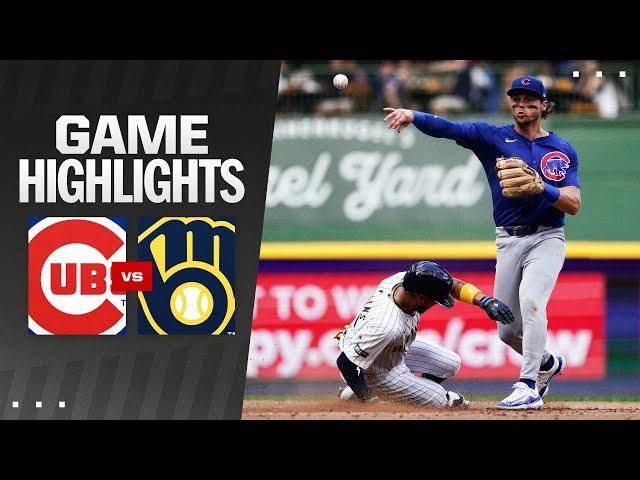 Cubs vs. Brewers Game Highlights (6/29/24) | MLB Highlights