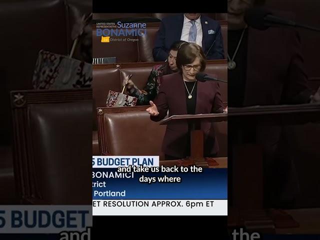 Congresswoman Bonamici Rips Republican Rip-off