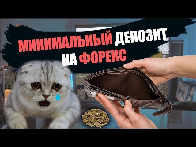 Минимальный депозит на Forex