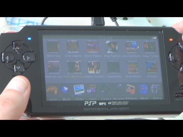 Unboxing and test of PSP Game Player