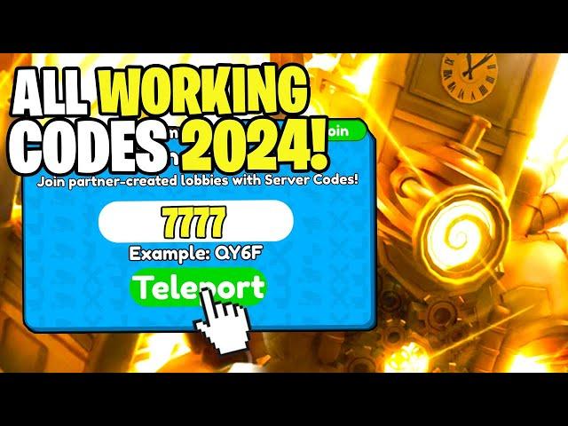 *NEW* ALL WORKING CODES FOR SANDBOX MODE 2024! ROBLOX TOILET TOWER DEFENSE PARTNER EXPERIMENTS CODES