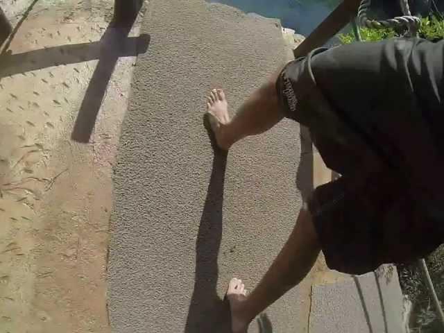 Cliff Jumping in Xel-Ha, Mexico