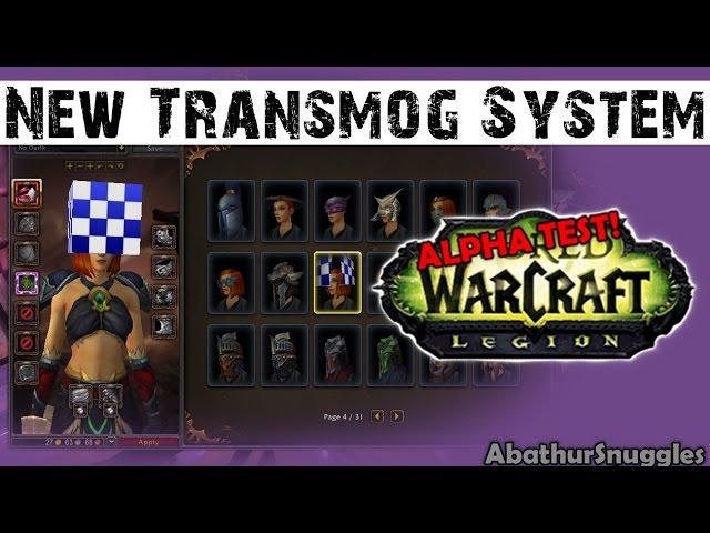 Legion Transmog System [World of Warcraft]