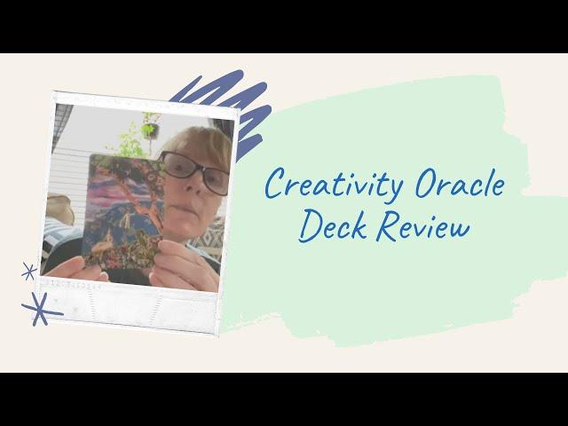 The Creativity Oracle walkthrough