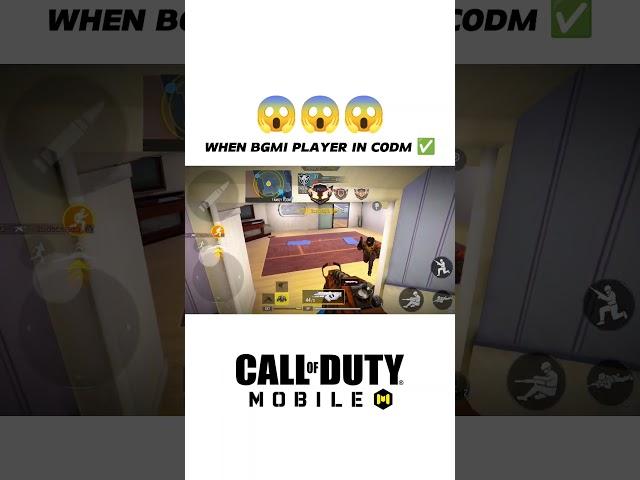 When BGMI Player in CODM  | SiMbA GaminG | Call Of Duty Mobile #bgmi #cod #gameplay