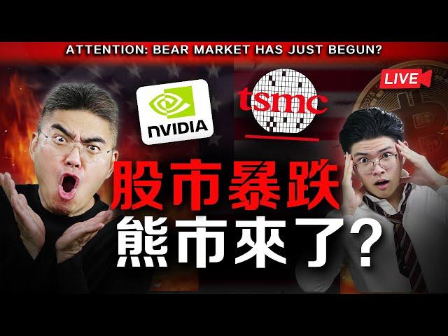 【突發】NVDA、TSM大崩盤！美股大跌，港股卻淡定？市場關鍵位浮現，下一步投資部署必看！