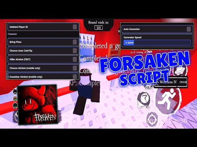 Forsaken Script Roblox NO KEY - (Auto Generators, Infinite Stamina, ESP, Aimbot)
