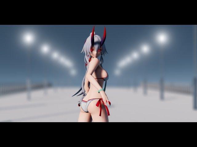 【MMD/巴御前 】Conqueror/マシュ + dls