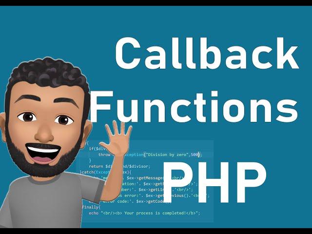 PHP Callback Functions | Callback in PHP | How to use callback function in PHP