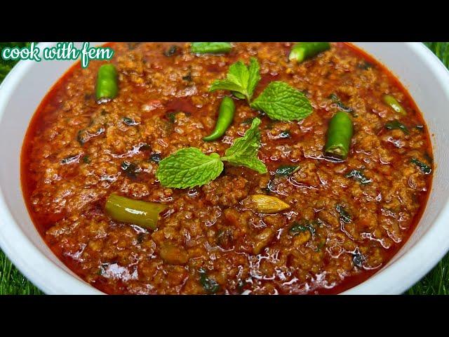 10 MINUTE INSTANT MUTTON KEEMA RECIPE IN PRESSURE COOKER - BAKRID RECIPES