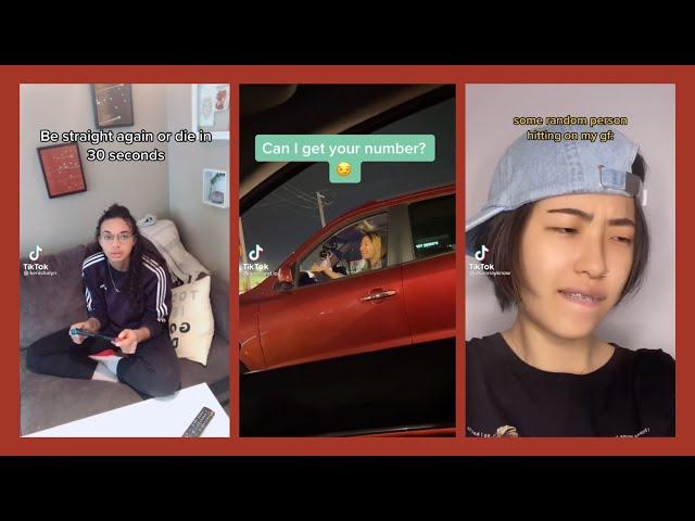 lesbian/bi (wlw) tiktok compilation that will make u laugh