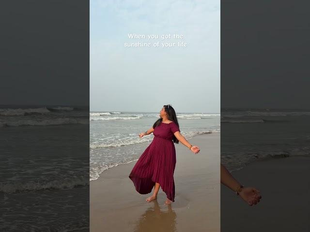 #beach #unique #reel #shorts #girls #reddress #smile #open #best #memories