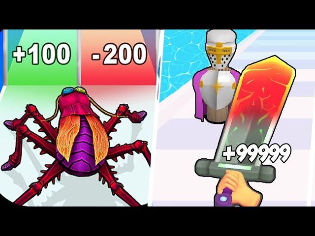 Insect Evolution | Sword Melter - 1⭐Gameplay Max Levels (Part 1)