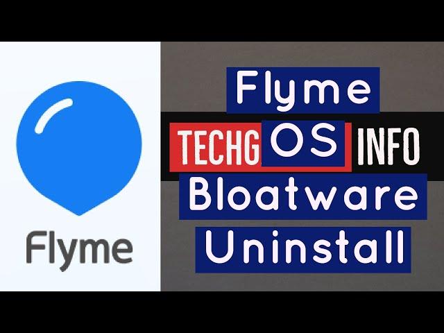 Meizu Flyme 7 Bloatware Uninstall