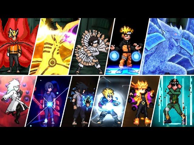 Naruto Shippuden Ultimate Ninja 6 Mugen 2022 - All Ultimate Jutsus In Naruto