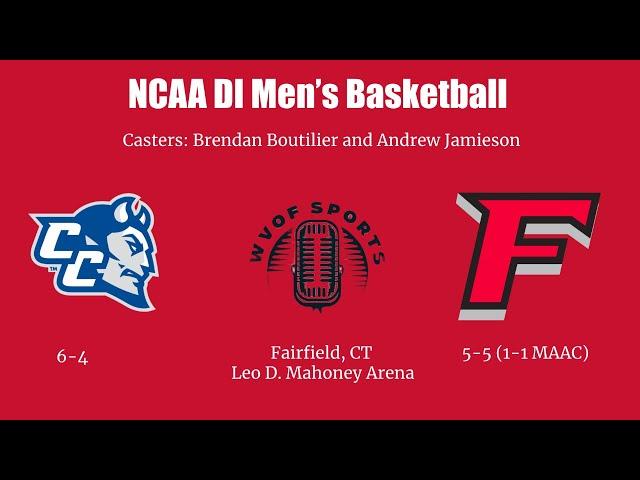 WVOF (Central Connecticut State @ Fairfield) Fairfield Men's Basketball 12/18/2024