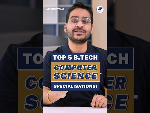 Top 5 BTech Computer Science SpecializationsHighest Packages BTech! #shorts #btechjobs #btechcse