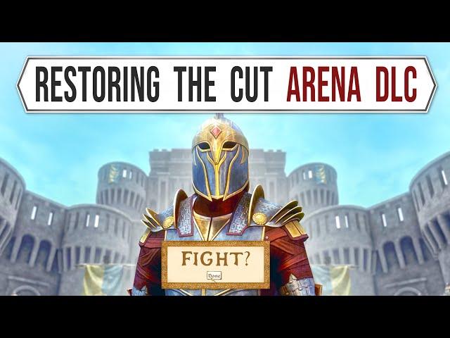 You Can Restore Skyrim's Arena DLC!