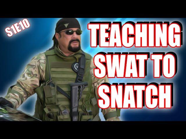 Training SWAT and Hiding Under Beds- Steven Seagal Lawman