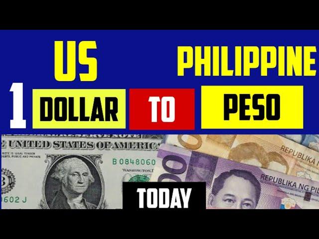 1 USD to PHP - Convert US Dollars to Philippine Pesos 29 APRIL 2024