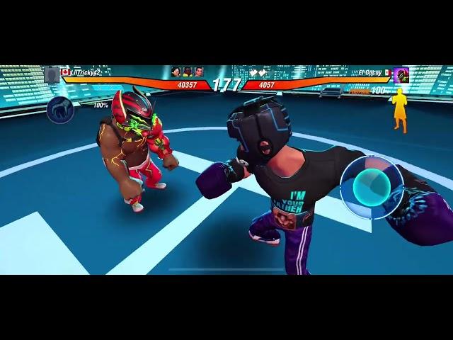 Fighting event boss boxing star