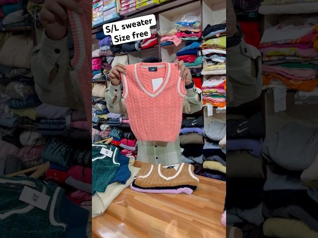 Women s/L sweater #sweater #woman #girl #croptop #top #shortsvideo @gulatigarments6442