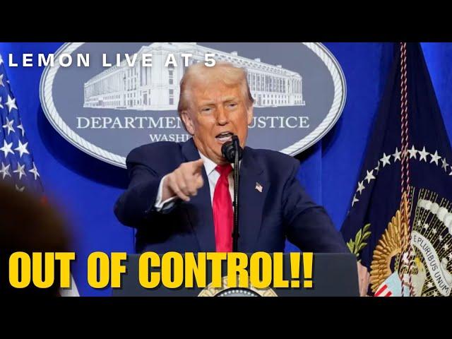 Lemon LIVE at 5 | Donald Trump and MAGA are Out Of Control!! - March 17th, 2025