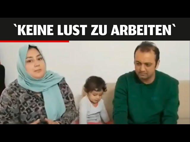 Arbeit? "Keine Lust!" - RTL löscht Video über afghanische Flüchtlingsfamilie!!!