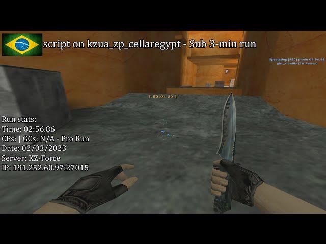 script, this is not a speedmap! kzua_zp_cellaregypt sub 3-min run