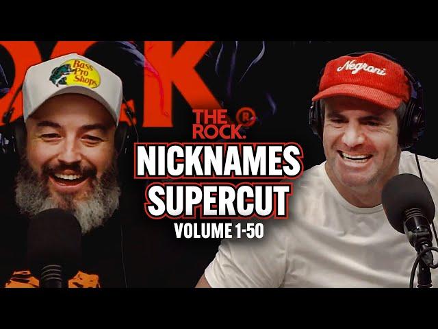 Funny Nicknames Vol. 1-50 Supercut | The Rock Drive with Jay & Dunc